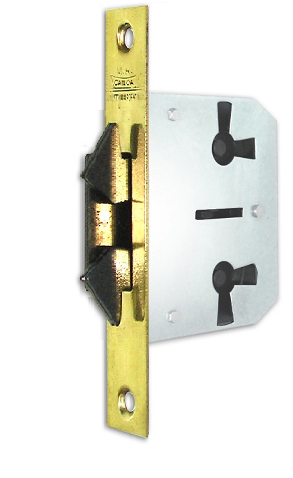 Cerradura p/Puerta Corrediza de Embutir.